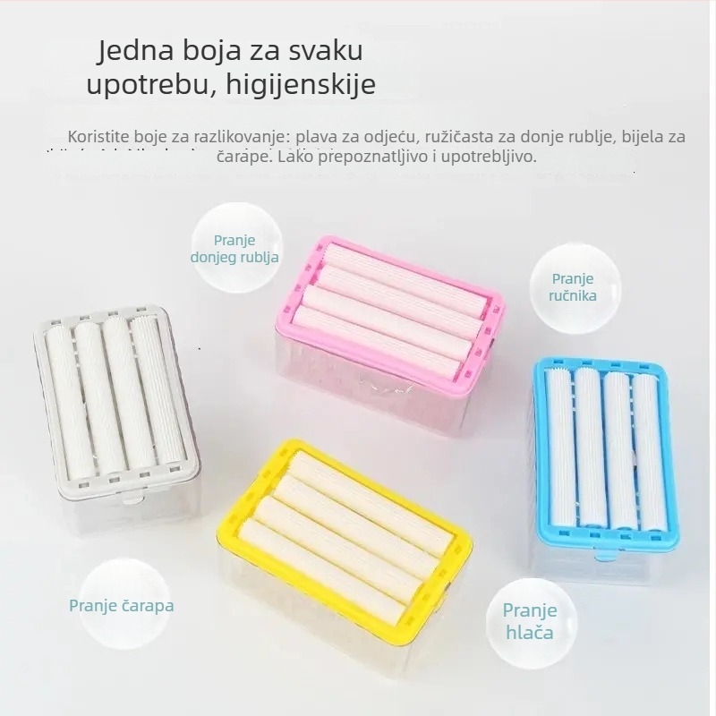 Kutija za sapun bez trljanja s roller-pjenom, višenamjenska odvodna kutija