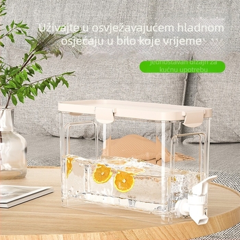 Japanskog stila posuda za hladnu vodu sa slavine, velika kapaciteta, kućna uporaba, pogodna za napitke, čaj i voćne sokove u hladnjaku.