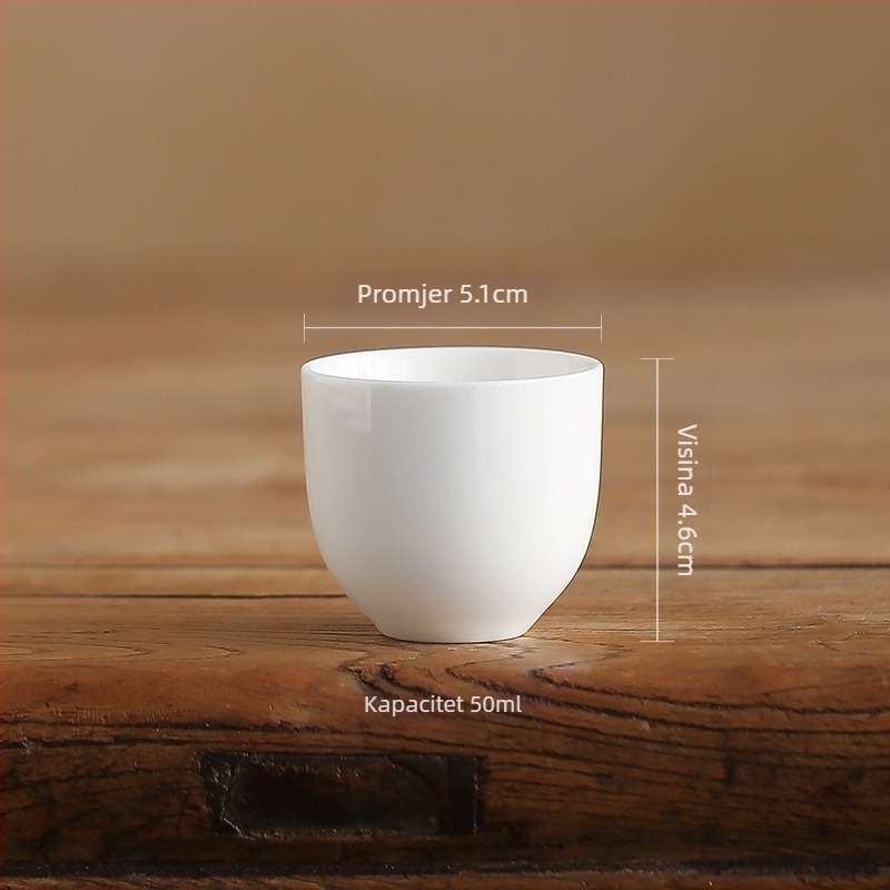 Porcelanska Gongfu šalica za čaj s aromom, keramički čajni pribor u kineskom stilu