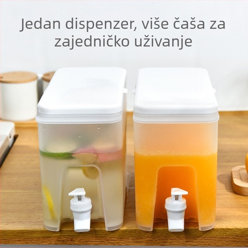 Hladni čajnik s slavinom – velik kapacitet za voćni čaj i limunadu, ljetna upotreba