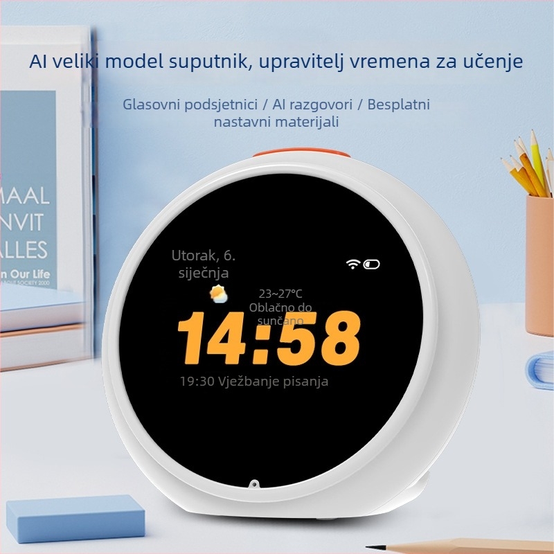 AI Time Treasure robot: glasovni pametni sat za učenike, višenamjenski edukativni uređaj za djecu, priča-igračka