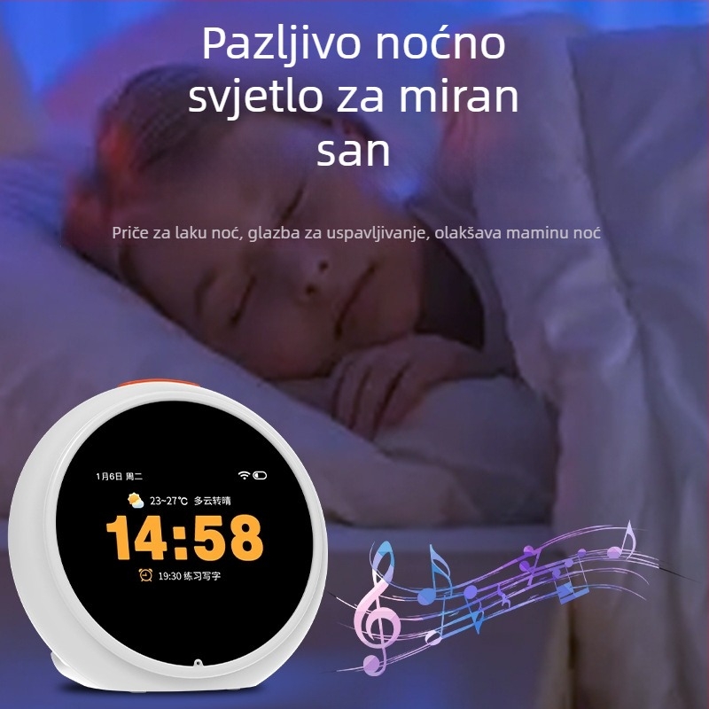 AI Time Treasure robot: glasovni pametni sat za učenike, višenamjenski edukativni uređaj za djecu, priča-igračka