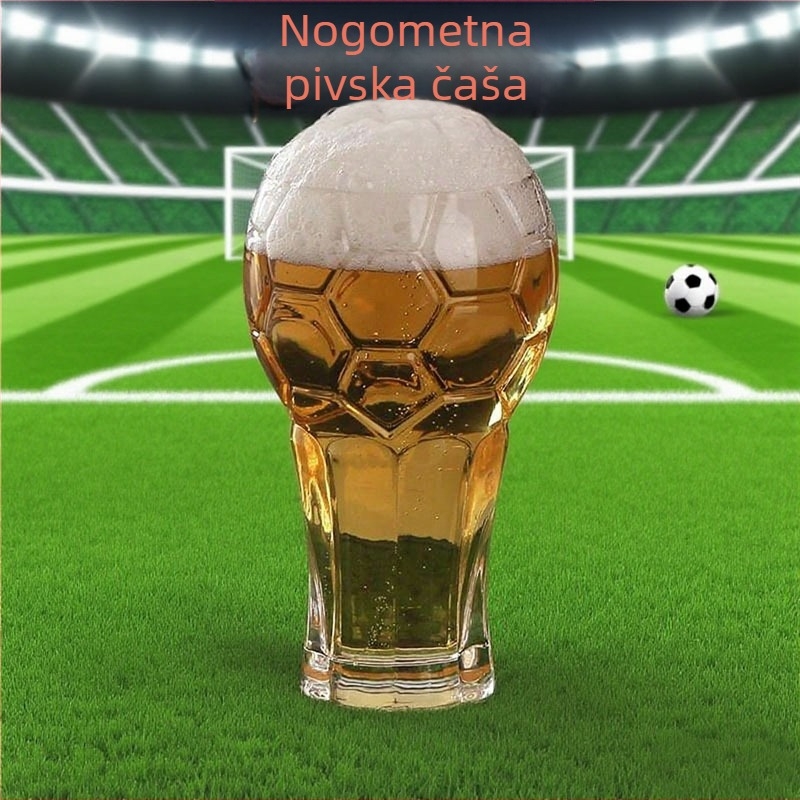 Čaša za piće od kristalnog stakla, 600 ml, Svjetsko prvenstvo Hercule Cup, ručna izrada za restoran, bar ili kućnu upotrebu
