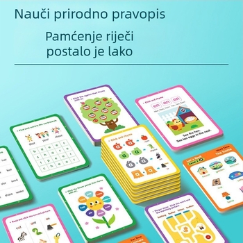 Saalin 220 riječi visoke frekvencije – fonetske kartice za djecu, engleske riječi za djecu, tadpoles
