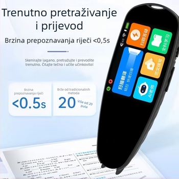 WiFi inteligentno pero za čitanje s engleskim riječnikom i offline prijevodom — multifunkcionalno skenirajuće pero za učenike