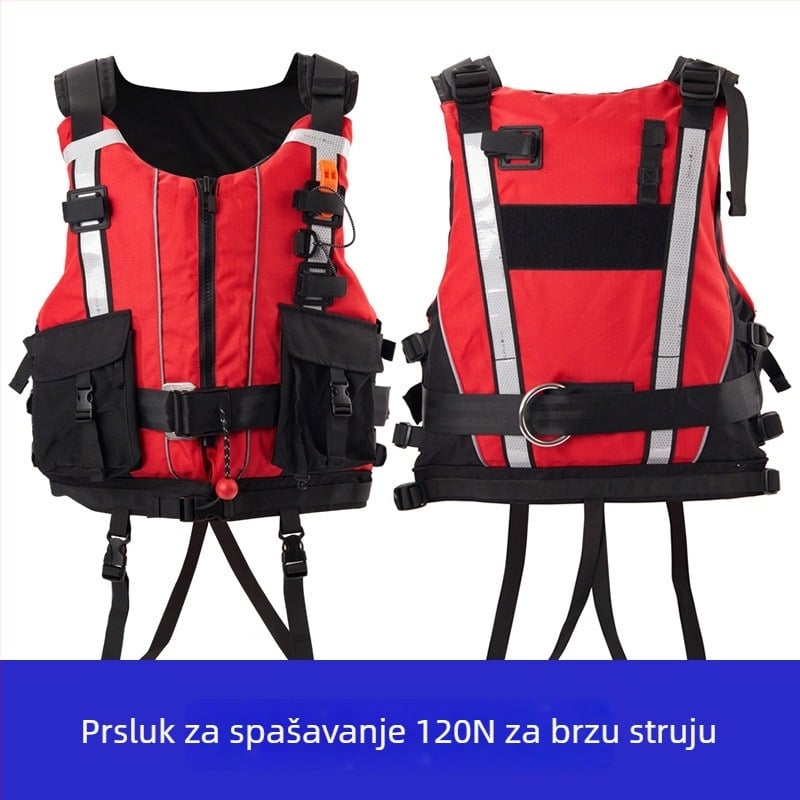 Prsluk za spašavanje visoke plovnosti za spašavanje u vodi, 200N, teški prsluk za intervencije