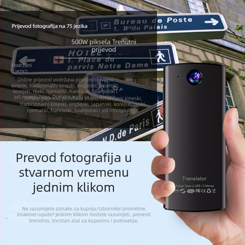 Offline višenamjenski glasovni prevoditelj – pametna olovka za prijevod arapskog, vijetnamskog i ruskog