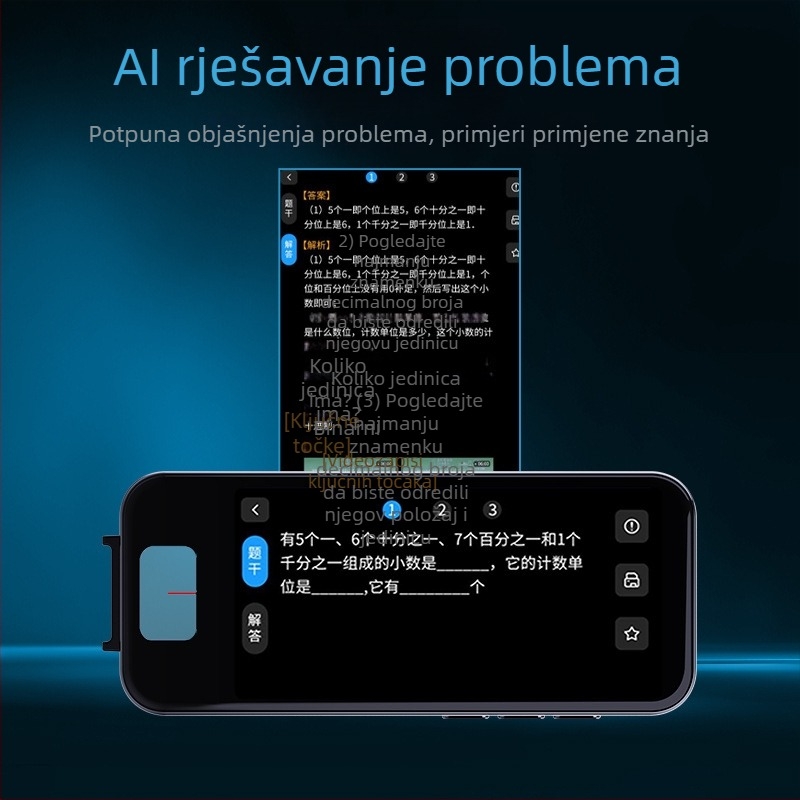 Pero za čitanje s velikim zaslonom, AI offline, skeniranje riječi i rječnik za prijevod engleskog
