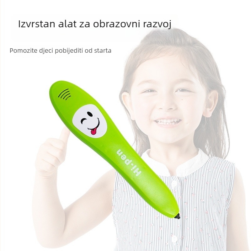 Dječja olovka za čitanje za rano obrazovanje i kognitivni razvoj – interaktivni alat za učenje za djecu od 4 do 6 godina