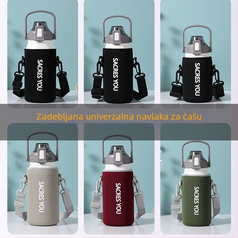 Univerzalna izolirana torbica za veliku bocu vode s remenom preko ramena