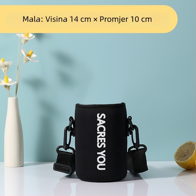 Univerzalna izolirana torbica za veliku bocu vode s remenom preko ramena