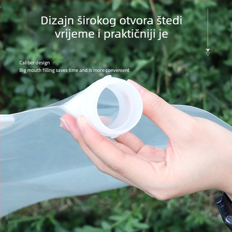 Torba za vodu za kampiranje s izljevom, velika kapaciteta, sklopiva, prijenosna za aktivnosti na otvorenom
