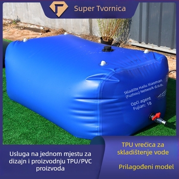 Prilagođena TPU vrećica za vodu, mekani TPU balon za pitku vodu, prehrambene kvalitete