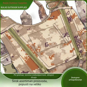 Kamuflirani hidratacijski ruksak za outdoor aktivnosti, planinarenje i vožnju biciklom