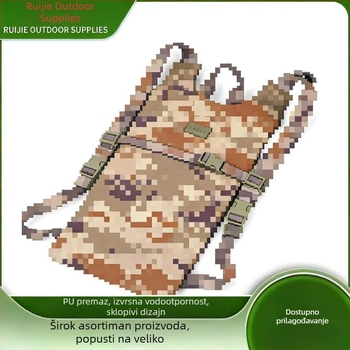 Kamuflirani hidratacijski ruksak za outdoor aktivnosti, planinarenje i vožnju biciklom