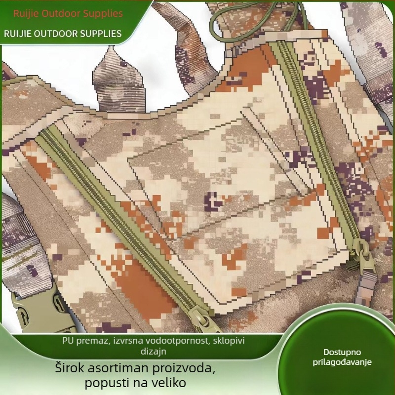 Kamuflirani hidratacijski ruksak za outdoor aktivnosti, planinarenje i vožnju biciklom