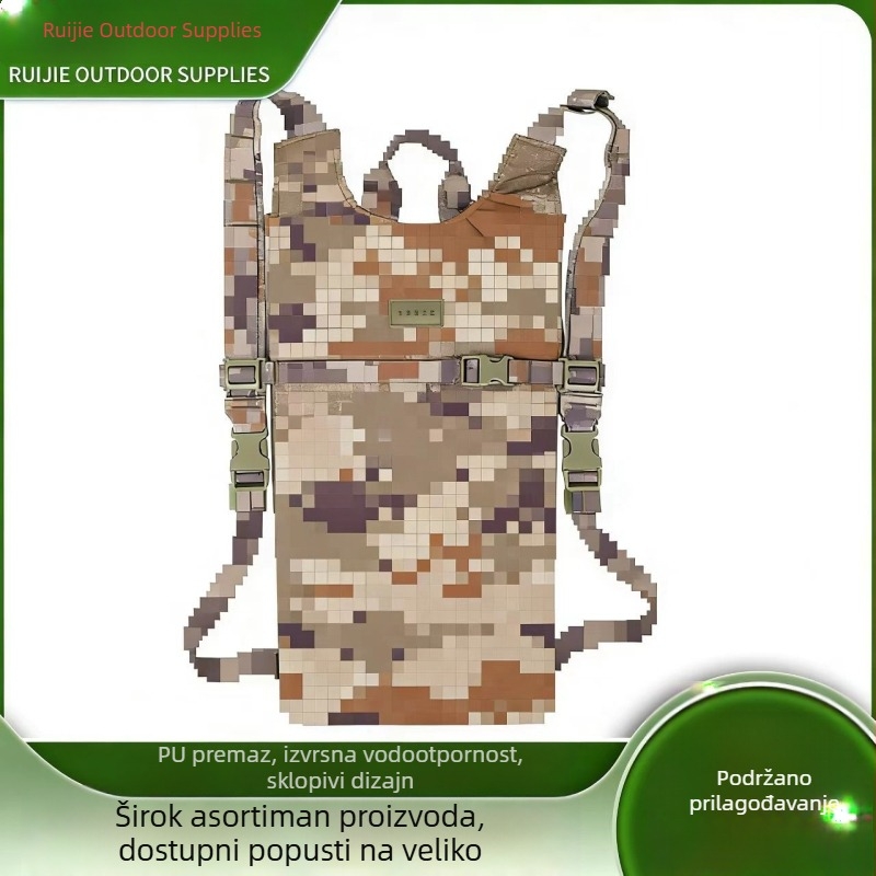 Kamuflirani hidratacijski ruksak za outdoor aktivnosti, planinarenje i vožnju biciklom