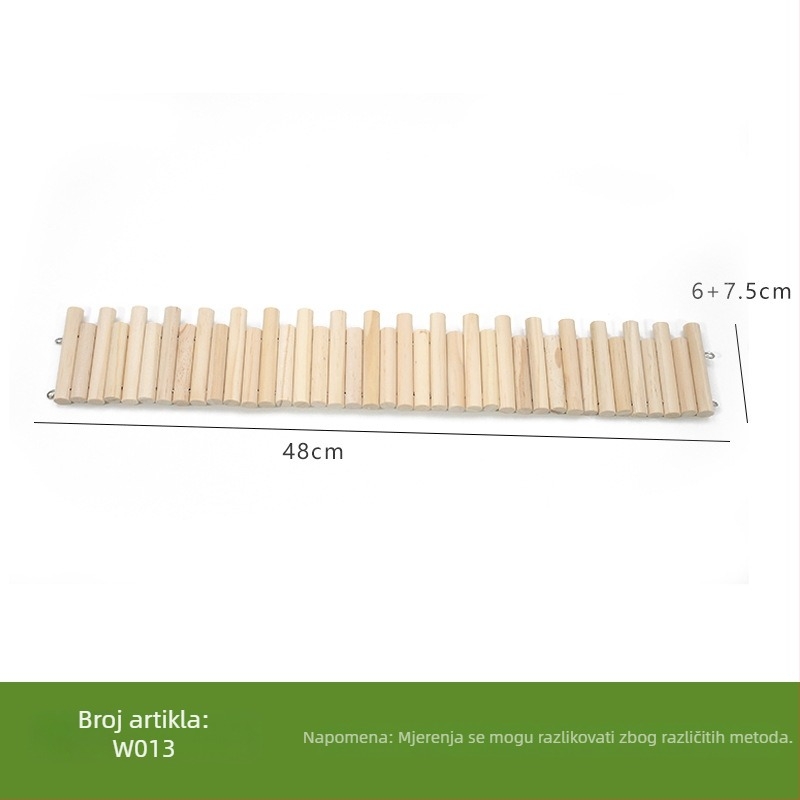 Set dodataka za hrčka: dvostruka platforma, staze za penjanje i ogradne pregrade