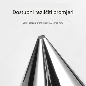 Lijevak od nehrđajućeg čelika za tijesto Takoyaki, velikog promjera, ručni dozator tijesta, alat za pečenje kolača