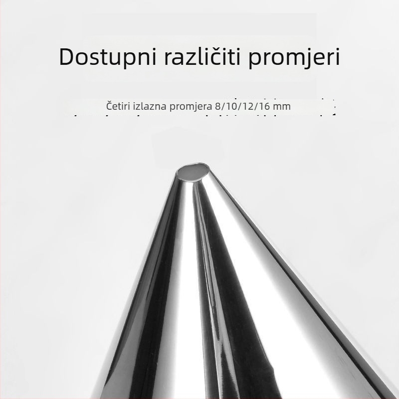 Lijevak od nehrđajućeg čelika za tijesto Takoyaki, velikog promjera, ručni dozator tijesta, alat za pečenje kolača