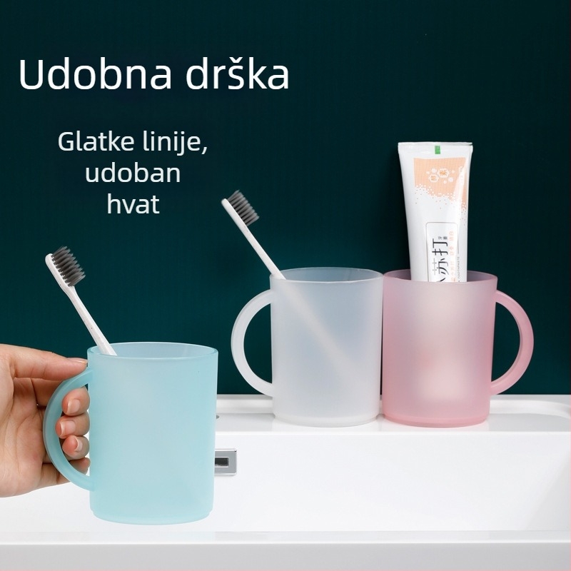 Plastična šalica za usta za domove studenata i zaposlenika: čaša za vodu, ispiranje usta i četkanje zuba