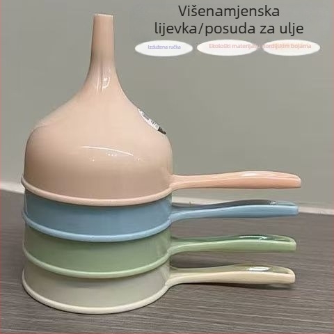 Višenamjenski kuhinjski lijevak s velikom ručkom za doziranje ulja, umaka i tekućina