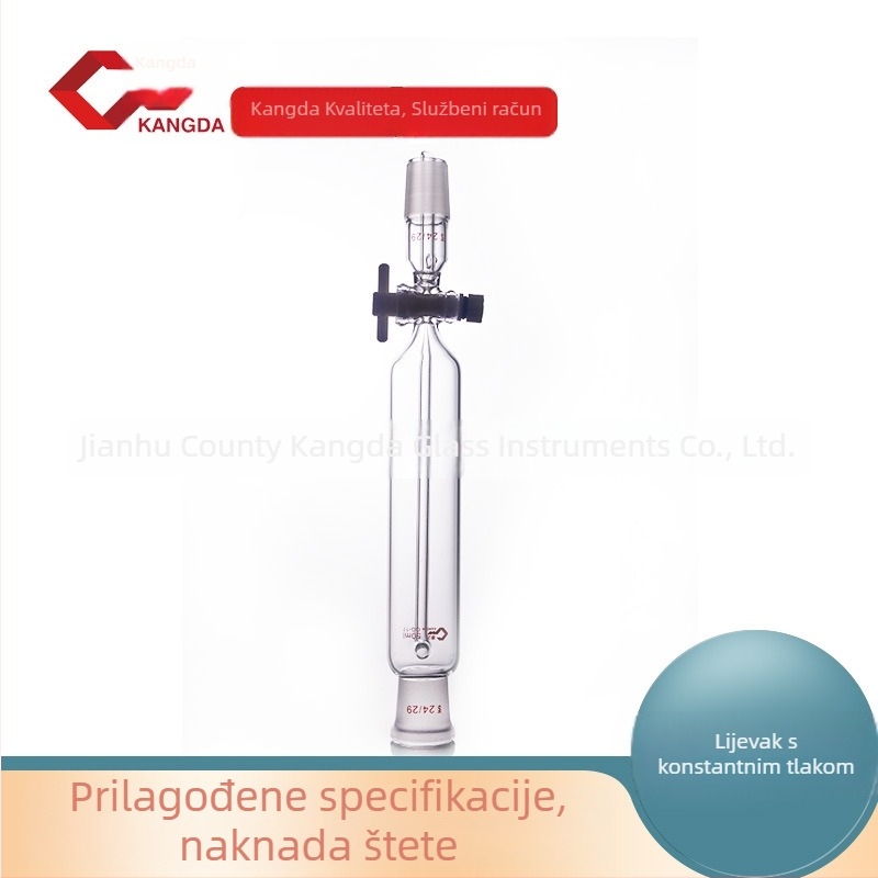 PTFE lijevka s konstantnim tlakom, 250 ml
