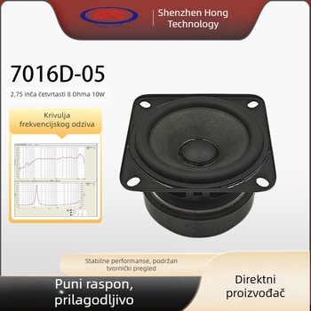 2,75-inčni zvučnik punog raspona, 4Ω/8Ω, 10W Bluetooth zvučnik za glazbene instrumente