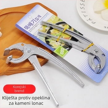 Klip od aluminijske legure za lonac od kamena, držač za zdjelu, kliješta protiv opeklina, kuhinja restorana