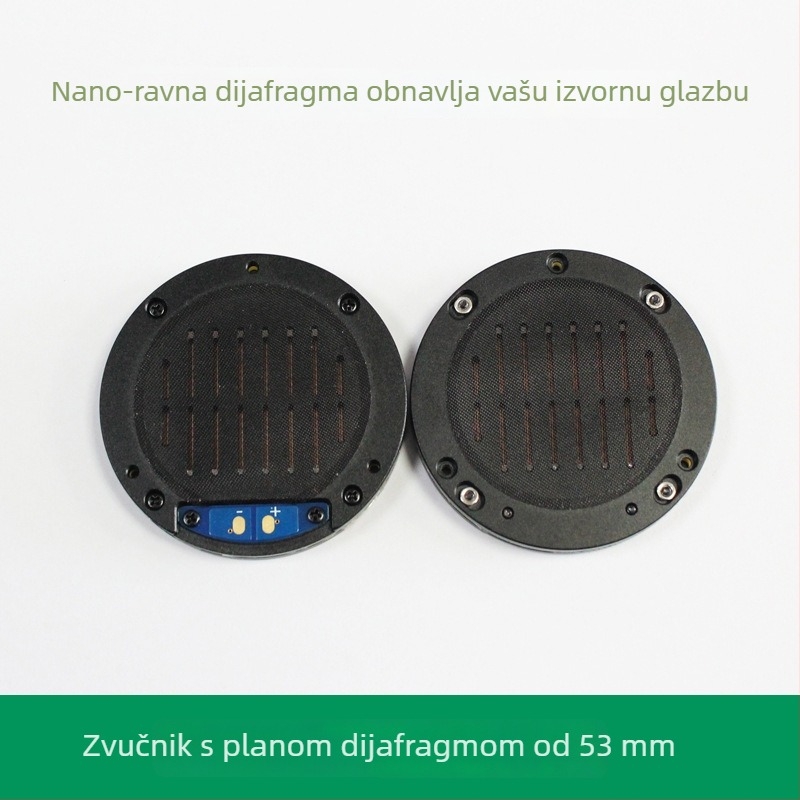 53 mm plosnati membranski driver za profesionalno monitoriranje slušalica Hi-Fi slušanje
