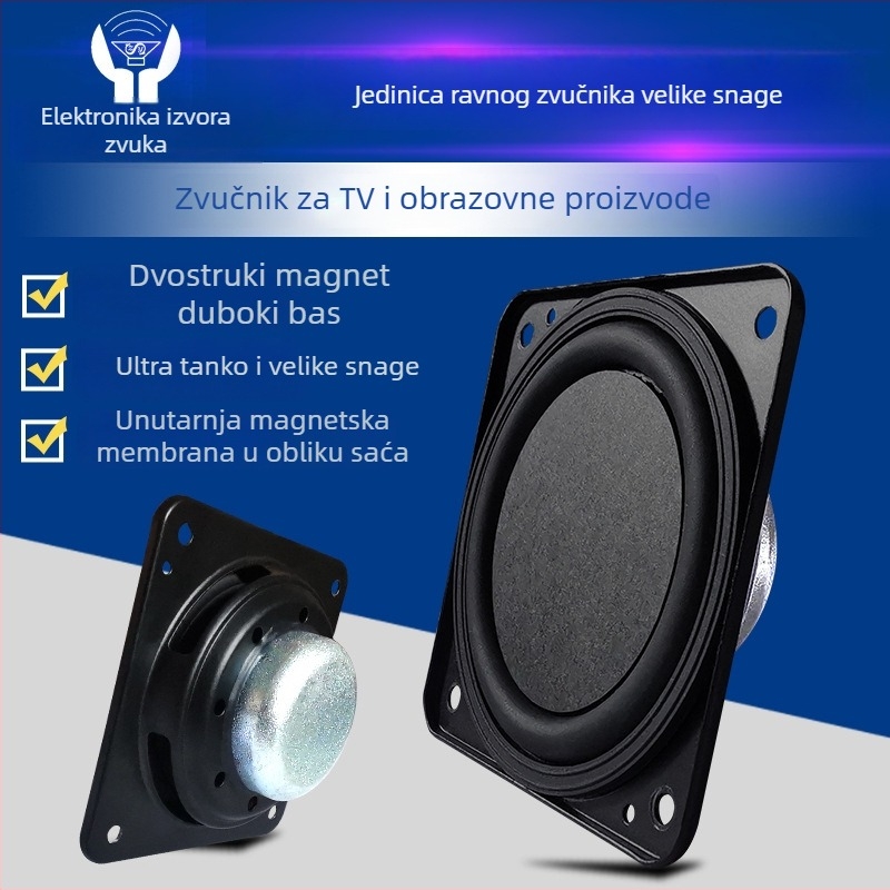 70-kvadratni zvučnik s panelom od saća za TV i obrazovne uređaje, model F70704-25N21
