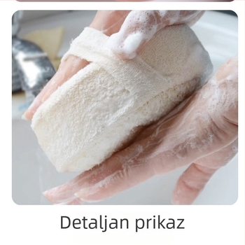 Prirodna lufa za kupanje – spužva i krpa za čišćenje