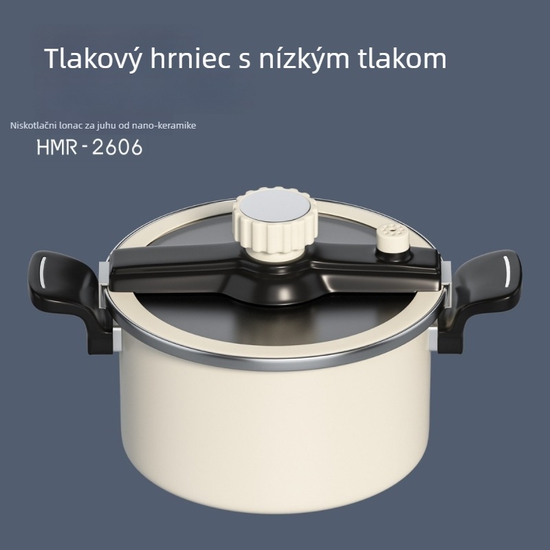Huameirui 8 L mikro tlak kuhalo za kućnu upotrebu, neprijanjajuća posuda, nehrđajući čelik