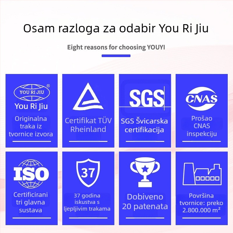 Papirna maskirajuća traka visoke adhezije za sprej bojenje i maskiranje, pogodna za odvajanje boja