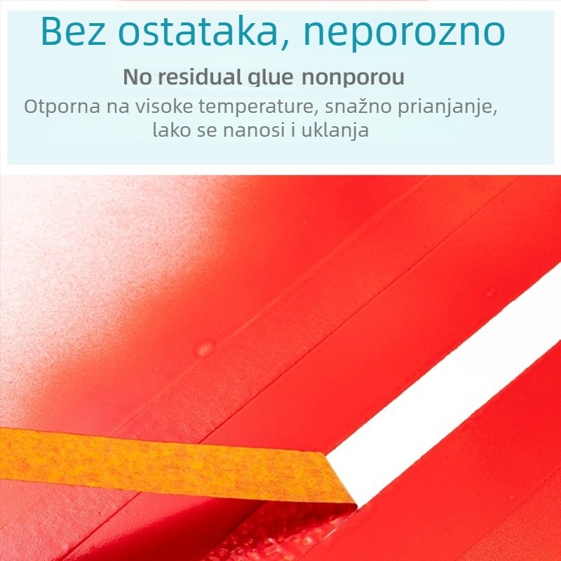 Mask papir visoke prionljivosti i papirna traka s japanskom osnovom, za bojenje namještaja sprejem i maskiranje spojeva pločica; lako odvaja