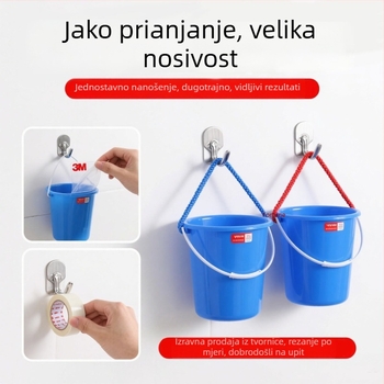Prozirna crvena folija nano dvostrano ljepiva traka, snažna, bez tragova, vodootporna, otporna na visoke temperature, akrilna, prilagodljiva