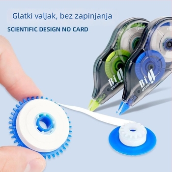 Lepusheng 965 korektorska traka, set od 3 komada, ukupna duljina 12 m, plastično bijelo kućište