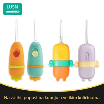 Rushan dječji set svjetlećih ušnih žlica s povećalom – sigurno čišćenje ušnog kanala