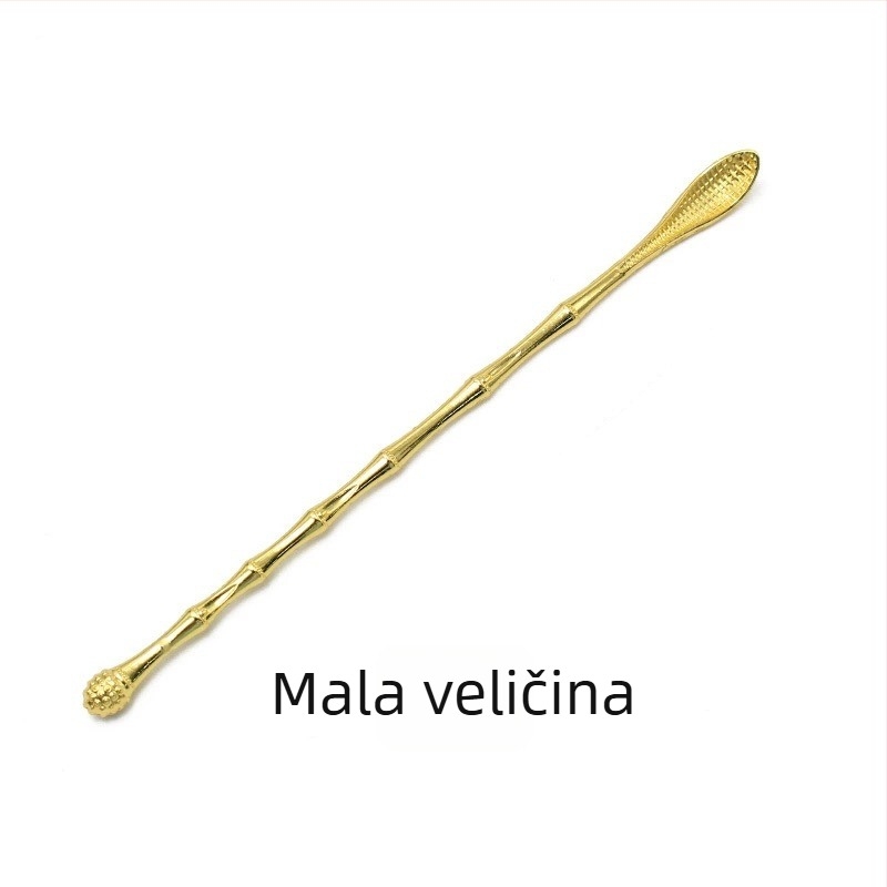 Mesing set za čaj s bambusovim cjedilom, čajnom žličicom, dijelnikom i grijačem