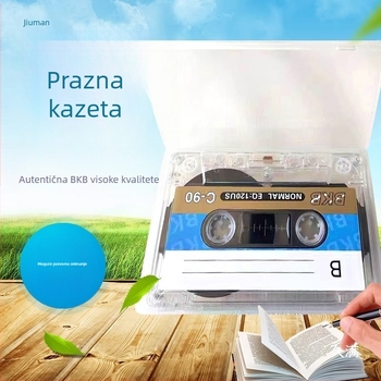 Nova prazna kaseta od 60 minuta s BKB repetitorom i snimačem za učenje engleskog
