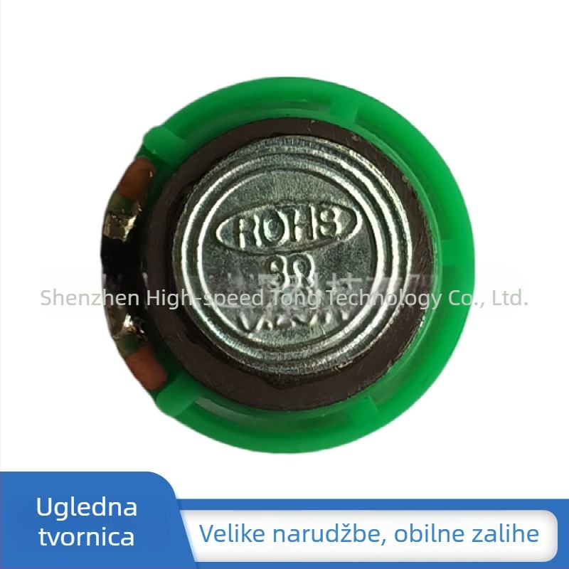 21 mm vanjski magnetski zvučnik za igrački interkom, 8 Ω, 0,25 W, plastični