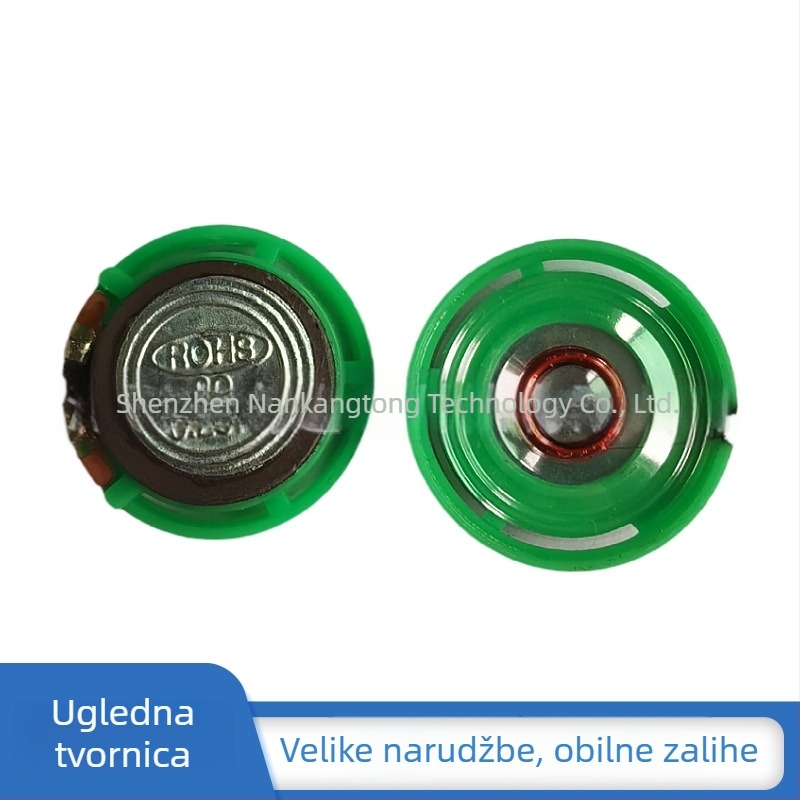 21 mm vanjski magnetski zvučnik za igrački interkom, 8 Ω, 0,25 W, plastični