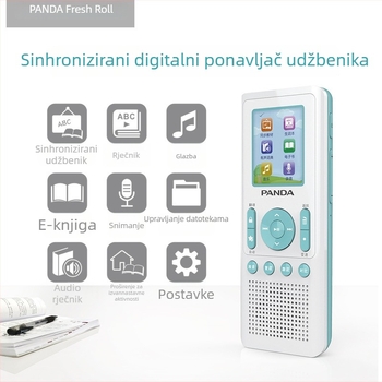 Panda uređaj za ponavljanje engleskog jezika s MP3 playerom i snimačem, model F391