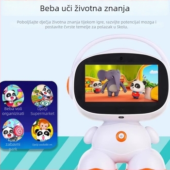 AI robot s velikim modelom i Android sustavom za ranu edukaciju i učenje djece