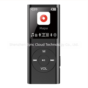 MP4 player s Bluetooth MP3, 1,44-inčni kolor zaslon, prijenosni s vanjskim zvučnikom, TF karticom