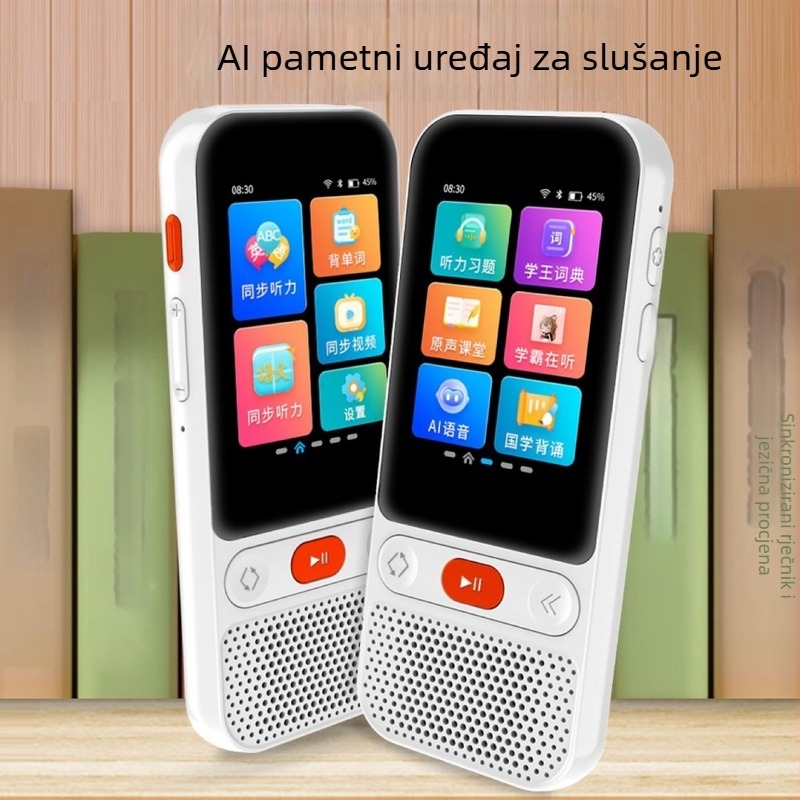 P30 pametni uređaj za slušanje s dodirnim zaslonom — engleski repetitor i alat za učenje, MP3 offline, sinkronizirani sadržaj udžbenika