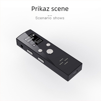 MP3 player s jednim dodirom za snimanje, diktafon, učni ponavljač i daljinsko smanjenje buke