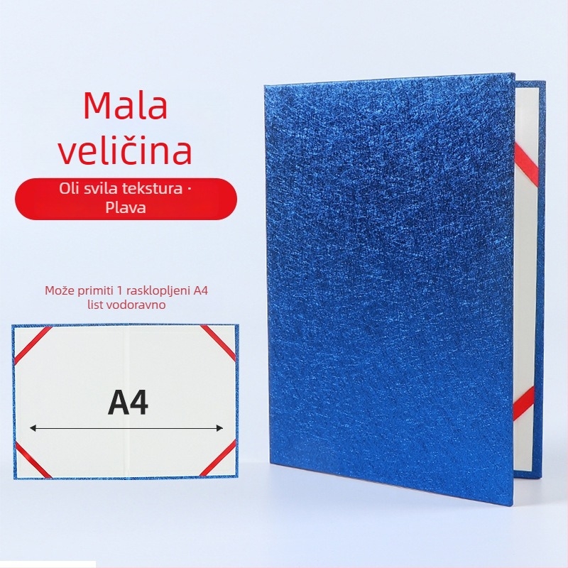 Naslovnica za knjigu za čitanje A3/A4 uz držač govora i prazni pjesnički folder – višenamjenski folder