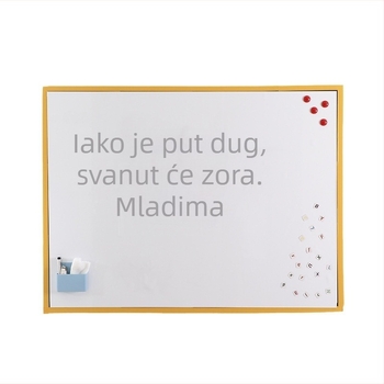 Mekana bijela ploča za zid s magnetskim pričvršćivanjem, izbrisiva ploča za kućnu edukaciju, velike dimenzije