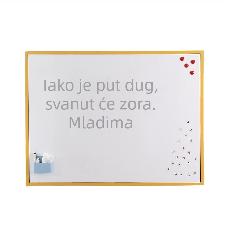 Mekana bijela ploča za zid s magnetskim pričvršćivanjem, izbrisiva ploča za kućnu edukaciju, velike dimenzije